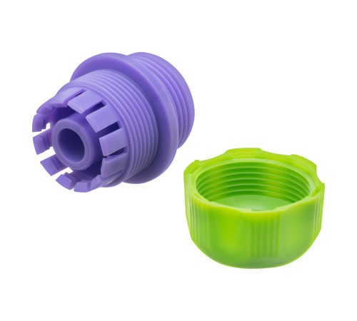 Соединитель пластмассовый, для шланга 1/2, с внешней резьбой 3/4 Palisad