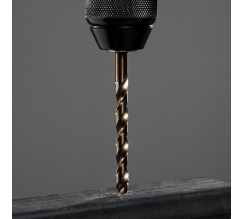 Сверло спиральное по металлу, 8 мм, HSS-Co Gross