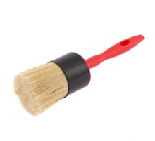 Кисть круглая №55, натуральная щетина, пластиковая ручка, Color line Matrix