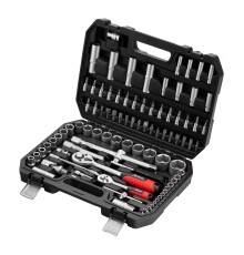 Набор инструментов, 1/2", 1/4", пластиковый кейс, 94 предмета MTX