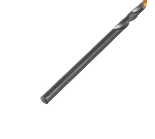 Сверло по металлу, 2 мм, HSS-Tin, Golden Tip, 10 шт. Denzel