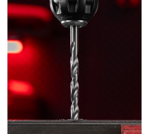 Сверло по металлу, 6.5 мм, полированное, HSS, 10 шт, цилиндрический хвостовик Matrix