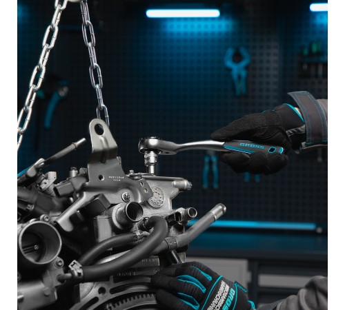 Набор инструментов 78 предметов , 120 зубьев, CrV, 1/4