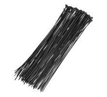 Хомуты, 370 x 3.6 мм, пластиковые, черные, 100 шт Сибртех