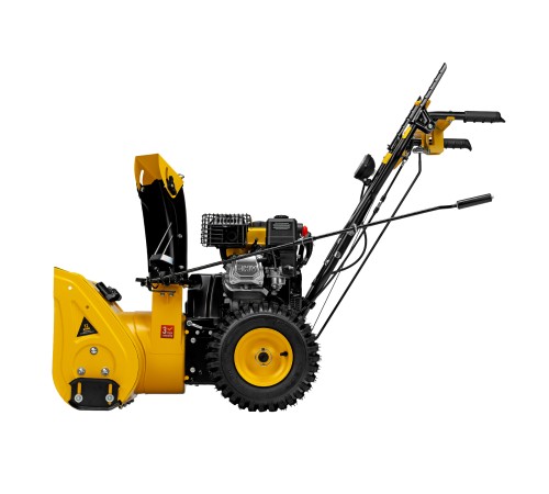 Бензиновая снегоуборочная машина SB 560 LP, 212 cc, электростартер, фара Denzel