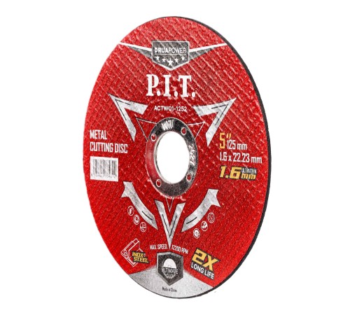 Диск отрезной по металлу P.I.T. ACTW01-1252