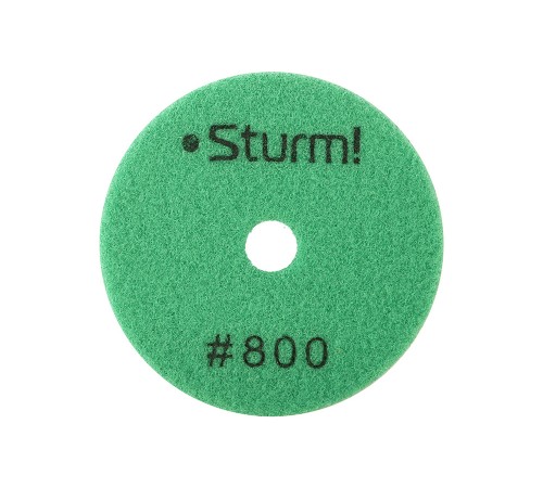 Круг шлифовальный гибкий Sturm! 9012-D100-800 Круг шлифовальный гибкий Sturm! 9012-D100-800