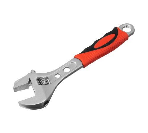 Ключ разводной, 250 мм, переставная губка, двухкомпонентная рукоятка Matrix