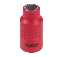 Головка торцевая диэлектрическая шестигранная 3/8", 9 мм KING TONY 3335VE09M Головка торцевая диэлектрическая шестигранная 3/8", 9 мм KING TONY 3335VE09M