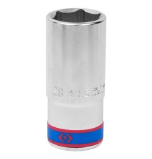 Головка торцевая глубокая шестигранная 3/4", 28 мм KING TONY 623528M Головка торцевая глубокая шестигранная 3/4", 28 мм KING TONY 623528M