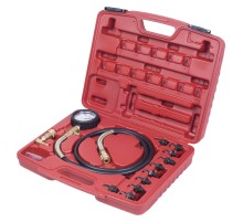 Манометр для измерения давления масла, 0-10 бар, комплект адаптеров МАСТАК 120-20010C