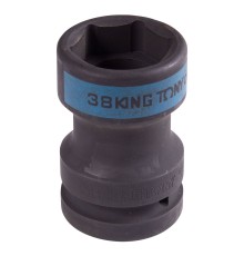 Головка торцевая ударная 1", Square 20 мм х Hex 38 мм, футорочная KING TONY 85452038M