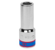 Головка торцевая глубокая шестигранная 3/4", 17 мм KING TONY 623517M