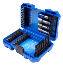 Набор вставок (бит) 1/4", PH, PZ, Hex, Torx, Slotted, 36 предметов KING TONY 1036MR Набор вставок (бит) 1/4", PH, PZ, Hex, Torx, Slotted, 36 предметов KING TONY 1036MR