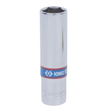 Головка торцевая глубокая шестигранная 3/8", 13 мм KING TONY 323513M