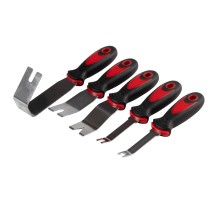 Набор съемников (лопатки) для панелей облицовки, 5 предметов AFFIX AF10810205