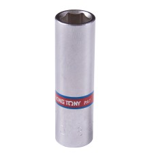 Головка торцевая глубокая шестигранная 1/4", 3/8", дюймовая KING TONY 223512S