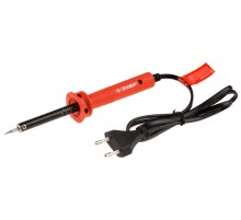 ЗУБР 40 Вт, конус, электропаяльник с пластиковой рукояткой (55400-40)