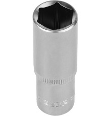 ЗУБР FLANK, 1/4″, 13 мм, удлиненная торцовая головка (27717-13) ЗУБР FLANK, 1/4″, 13 мм, удлиненная торцовая головка (27717-13)