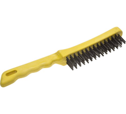 STAYER 4 ряда, пластмассовая рукоятка, стальная, щетка проволочная 35015-4 STAYER 4 ряда, пластмассовая рукоятка, стальная, щетка проволочная 35015-4