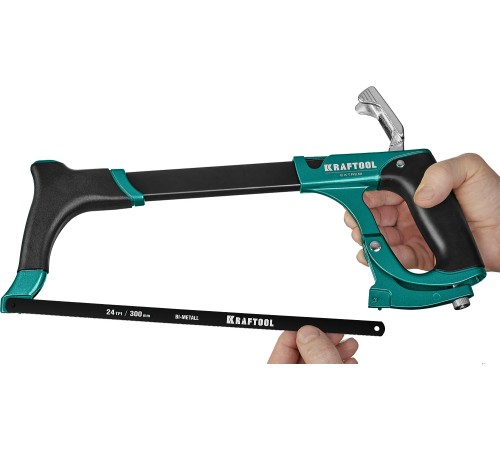 KRAFTOOL 300 мм, 230 кгс, ножовка по металлу Extrem 15802_z02 KRAFTOOL 300 мм, 230 кгс, ножовка по металлу Extrem 15802_z02