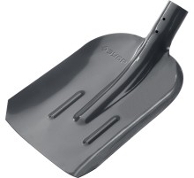 ЗУБР Мастер, 360 х 230 мм, полотно 1.6 мм, закалено, с рёбрами жёсткости, без черенка, тип ЛСП, совковая лопата (39428)