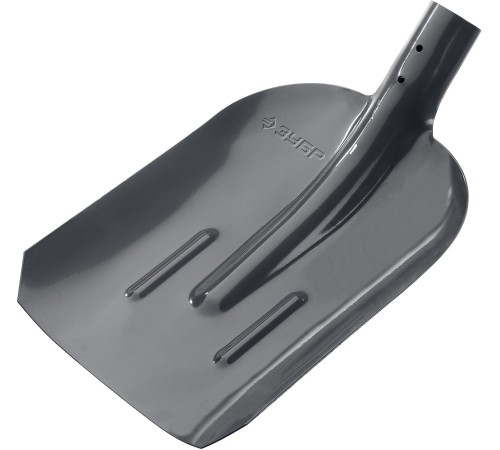 ЗУБР 346х235, с ребрами жесткости ЛСП, без черенка, лопата совковая 39428