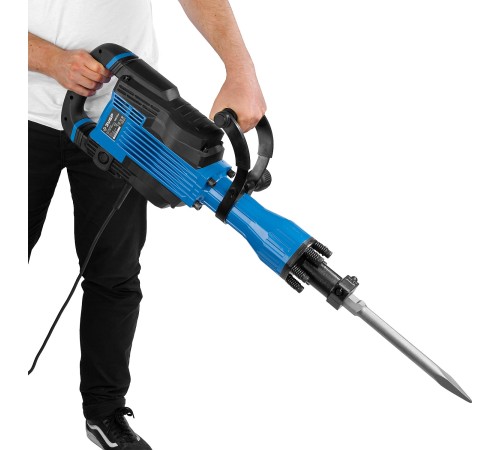 ЗУБР 1600 Вт, 1300 уд/мин, 35 Дж, кейс, бетонолом электрический ЗМ-35-1600 ВК Профессионал