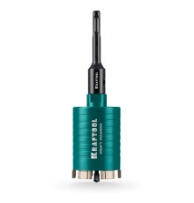 KRAFTOOL DIAMOND d 68 мм (М16, рабочая глубина 75 мм, лазерная сварка), Алмазная Коронка для подрозетников (29820-68) KRAFTOOL DIAMOND d 68 мм (М16, рабочая глубина 75 мм, лазерная сварка), Алмазная Коронка для подрозетников (29820-68)