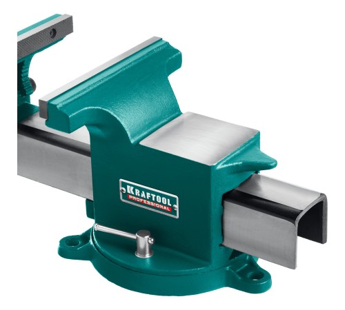 KRAFTOOL Steel, 200 мм, стальные слесарные тиски (32701-200) KRAFTOOL Steel, 200 мм, стальные слесарные тиски (32701-200)