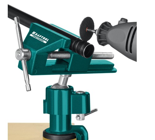 KRAFTOOL Precision, 75 мм, шарнирно-поворотные тиски (32711-75)