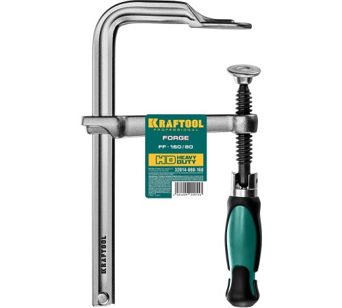 KRAFTOOL F 160х80 мм, струбцина 32014-080-160 KRAFTOOL F 160х80 мм, струбцина 32014-080-160