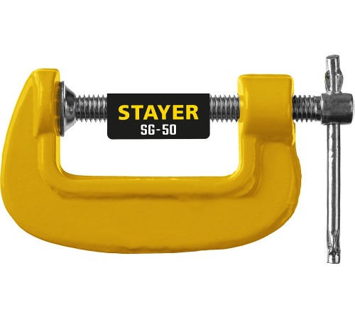 STAYER G 50 мм, струбцина 3215-050_z02 STAYER G 50 мм, струбцина 3215-050_z02