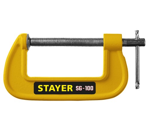 STAYER G 100 мм, струбцина SG-10 3215-100_z02 STAYER G 100 мм, струбцина SG-10 3215-100_z02