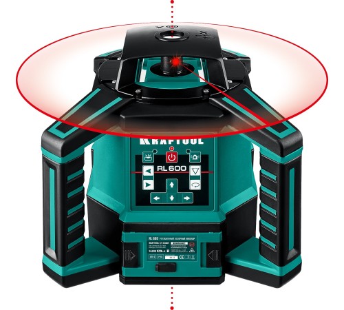 KRAFTOOL ротационный лазерный нивелир в кейсе RL600 34600_z01 Professional KRAFTOOL ротационный лазерный нивелир в кейсе RL600 34600_z01 Professional