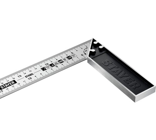 STAYER 350 мм, столярный угольник, Professional (3431-35) STAYER 350 мм, столярный угольник, Professional (3431-35)