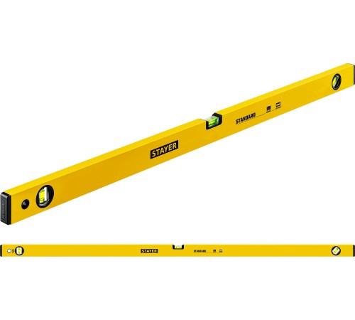 STAYER STANDARD, 1500 мм, с линейкой, уровень (3460-150) STAYER STANDARD, 1500 мм, с линейкой, уровень (3460-150)