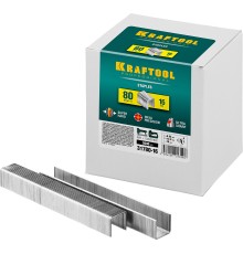 KRAFTOOL тип 21GA (80/Pr A/Senco AT) 16 мм, 5000 шт, скобы для степлера (31780-16) KRAFTOOL тип 21GA (80/Pr A/Senco AT) 16 мм, 5000 шт, скобы для степлера (31780-16)