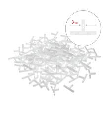 ЗУБР 3 мм, 150 шт, Т-образные, крестики для плитки (33813-3)