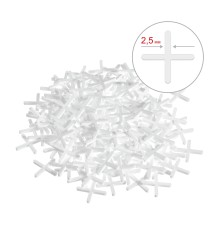 STAYER 2.5 мм, 200 шт, крестики для плитки (3380-2,5)