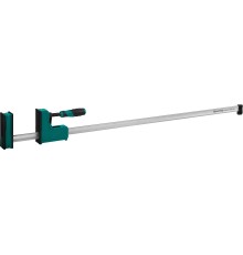 KRAFTOOL Grand-1000/1150, 1000/1150 мм, сжатие/распор, 600 кгс, глубина зажима 95 мм, корпусная струбцина (32240-100) KRAFTOOL Grand-1000/1150, 1000/1150 мм, сжатие/распор, 600 кгс, глубина зажима 95 мм, корпусная струбцина (32240-100)
