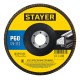 STAYER 125 х 22.2 мм, P60, КЛТ, Круг лепестковый торцевой, Professional (36581-125-060)