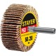 STAYER P60, 50х20 мм, круг шлифовальный лепестковый на шпильке 36607-060