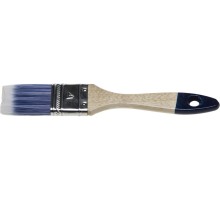 STAYER AQUA, 38 мм, 1,5″, искусственная щетина, деревянная ручка, для воднодисперсионных и акриловых ЛКМ, плоская кисть (01032-038)