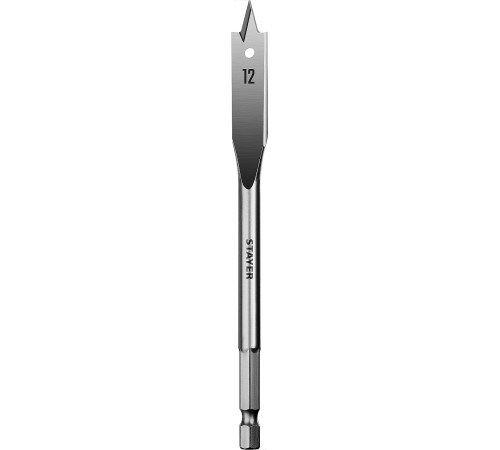 STAYER FLAT 12x152мм, сверло по дереву перовое 2950-12_z01 Master STAYER FLAT 12x152мм, сверло по дереву перовое 2950-12_z01 Master