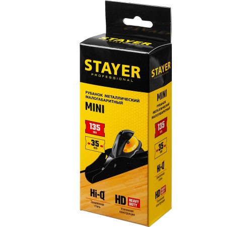 STAYER 135х40 мм, рубанок металлический MINI 1860_z02 STAYER 135х40 мм, рубанок металлический MINI 1860_z02