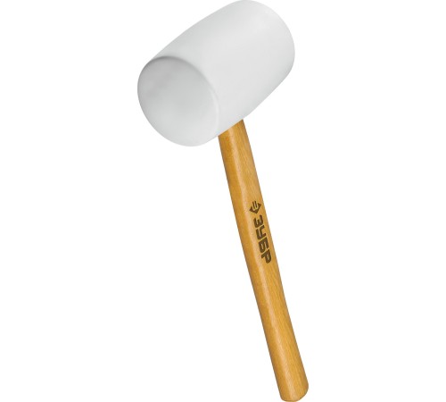 ЗУБР 900 г, белая резиновая киянка с деревянной рукояткой 20511-900_z02