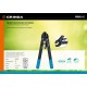 GRINDA 420 мм, композитные ручки, сучкорез с храповым механизмом C-410A 424520