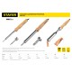 STAYER 25 Вт, 220 В, конус, деревянная рукоятка, электропаяльник Maxterm 55310-25 Master