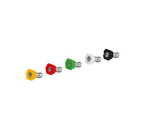 STEHER для пистолета G-280 PRO, комплект цветных насадок 5 шт (75408-280) STEHER для пистолета G-280 PRO, комплект цветных насадок 5 шт (75408-280)